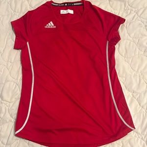Adidas small red cooling shirt